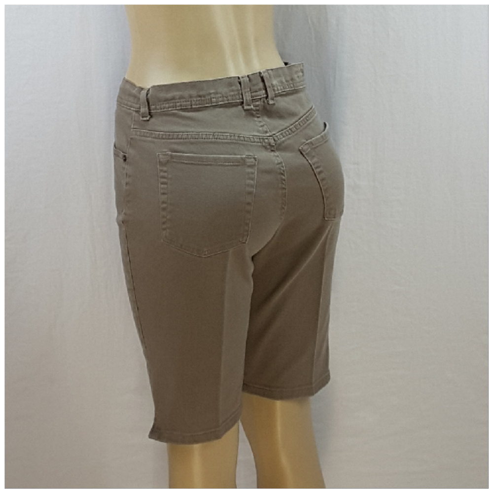 GLORIA VANDERBILT, AMANDA, Bermuda Shorts, size 10 - Picture 5 of 8